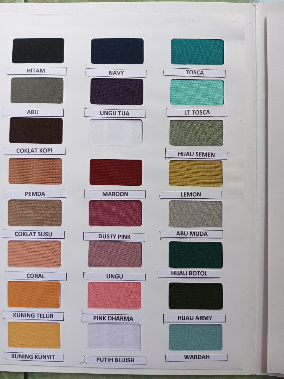 Katalog murah kain konveksi